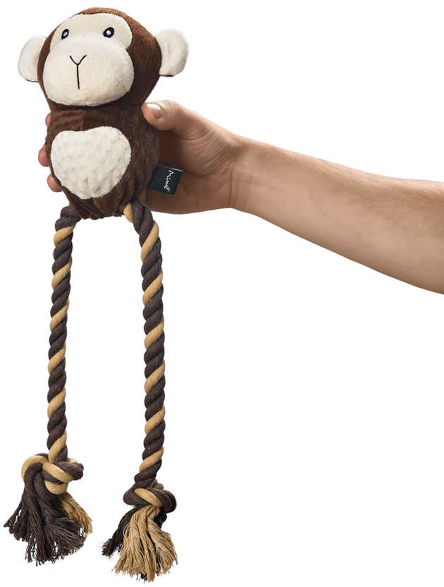 Brinquedo Pelúcia Amiguinhos Floppy Macaquinho Marcel para Cães - Tam. Único