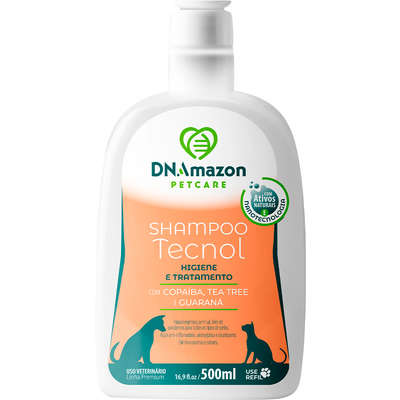 Shampoo DNAmazon Tecnol para Cães e Gatos