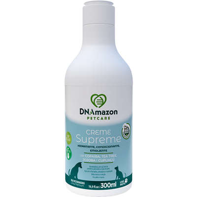 Creme Condicionador DNAmazon Supreme para Cães e Gatos