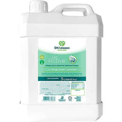 Spray Secante DNAmazon Sec. Active para Cães e Gatos
