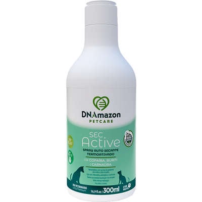 Spray Secante DNAmazon Sec. Active para Cães e Gatos