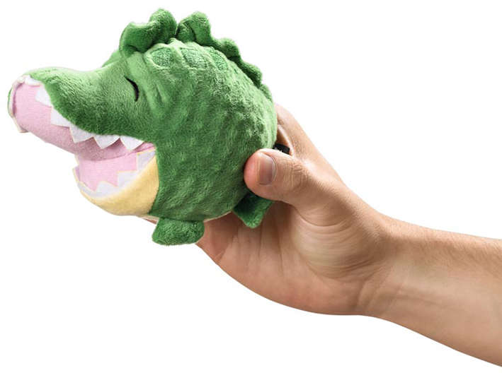 Brinquedo Pelúcia Amiguinhos Bolinha Plush Crocodilo para Cães - Tam. Único