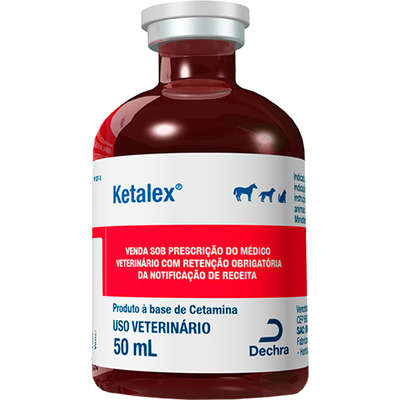 Sedativo Dechra Ketalex para Cães e Gatos