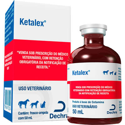 Sedativo Dechra Ketalex para Cães e Gatos