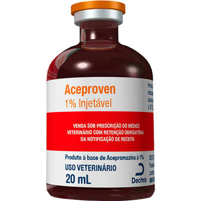 Sedativo Dechra Aceproven 1% Injetável para Equinos