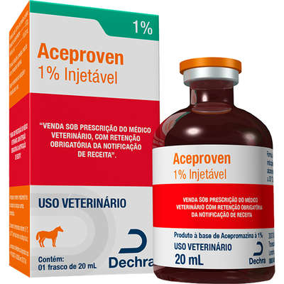 Sedativo Dechra Aceproven 1% Injetável para Equinos
