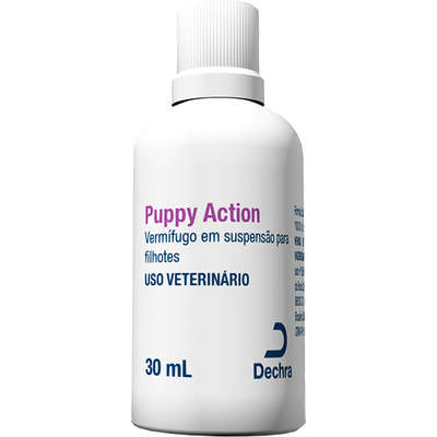 Vermífugo Dechra Puppy Action para Cães Filhotes