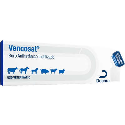 Soro Hiperimune Dechra Vencosat para Cães