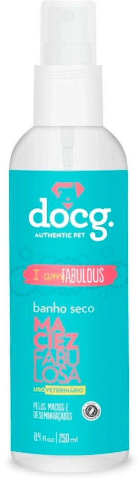 Banho Seco docg. I Am Fabulous para Cães e Gatos - 250 mL