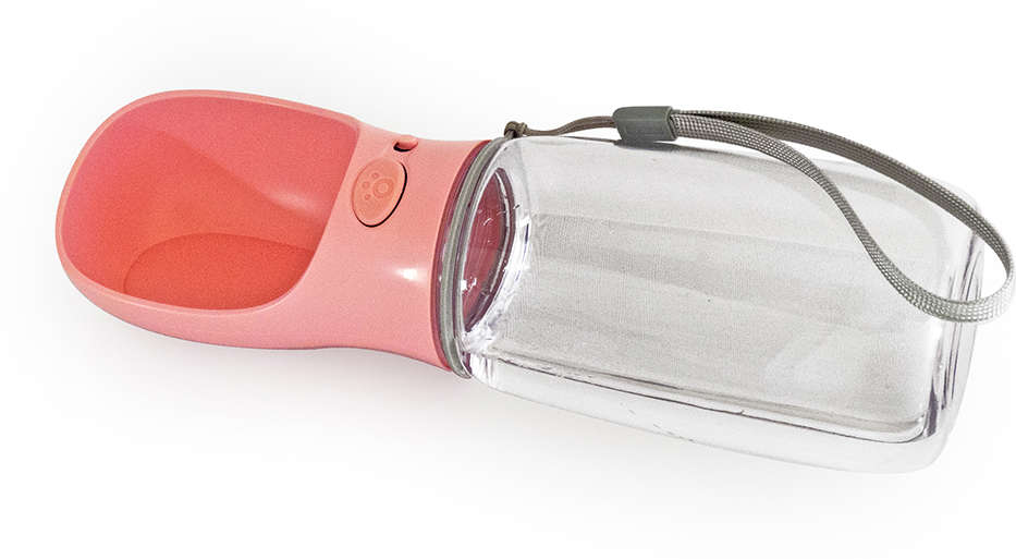 Garrafinha Portátil Rosa - Tam. Único