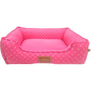 Cama 2 em 1 Fábrica Pet Coroa Pink - Tam. G