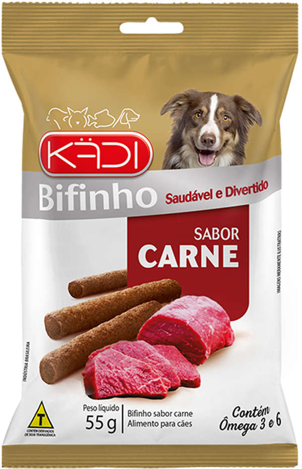 Bifinho 8in1 para Cães Sabor Carne - 55g
