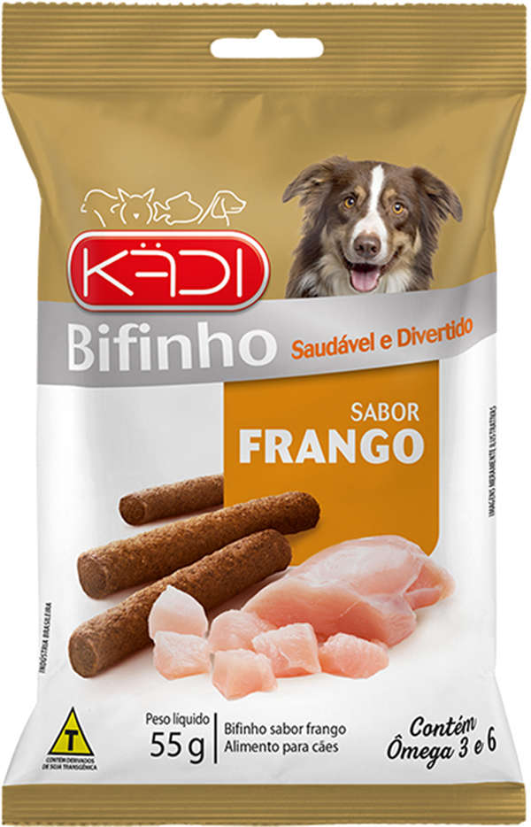 Bifinho 8in1 para Cães Sabor Frango - 55g