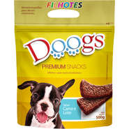 Bifinho Doogs Premium para Cães Filhotes Sabor Carne e Leite - 1Kg