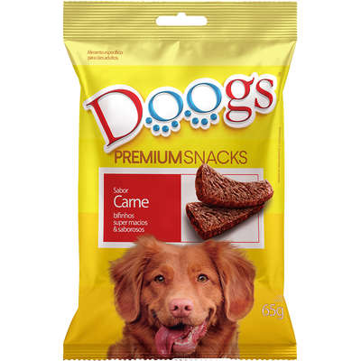 Bifinho Doogs Premium para Cães Adultos Sabor Carne | Petlove