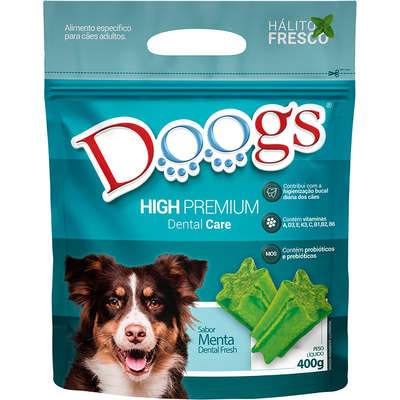Petisco Doogs High Premium para Cães Adultos Sabor Menta | Petlove