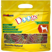 Osso Doogs Super Premium para Cães Idosos Porte Pequeno Sabor Baunilha 3/4 - 1Kg