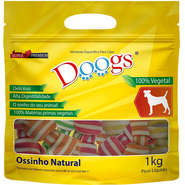 Osso Doogs Super Premium para Cães Porte Médio Sabor Baunilha 5/6 - 1Kg