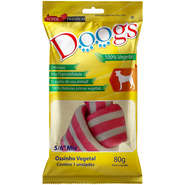 Osso Doogs Super Premium para Cães Porte Médio Sabor Baunilha 5/6 - 80g