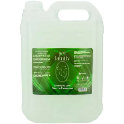 Shampoo Pet Family Óleo de Melaleuca para Cães e Gatos