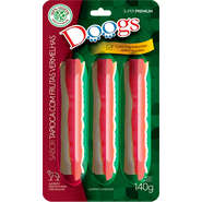 Petisco Doogs Super Premium para Cães Adultos Sabor Tapioca com Frutas Vermelhas - 140g