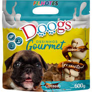 Osso Doogs para Cães Filhotes Porte Grande Sabor Leitinho e Carne - 600g