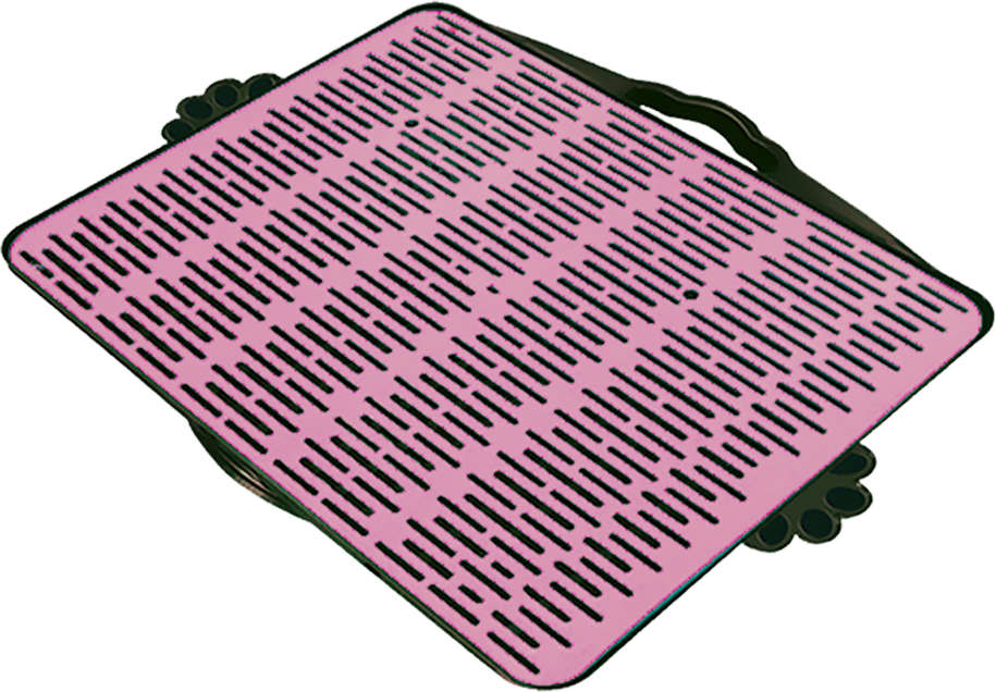 Sanitário Higiênico Furacão Pet Dog Toalete Rosa para Cães - Tam. Único