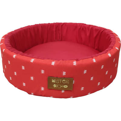 Cama Redonda Royals Vermelha