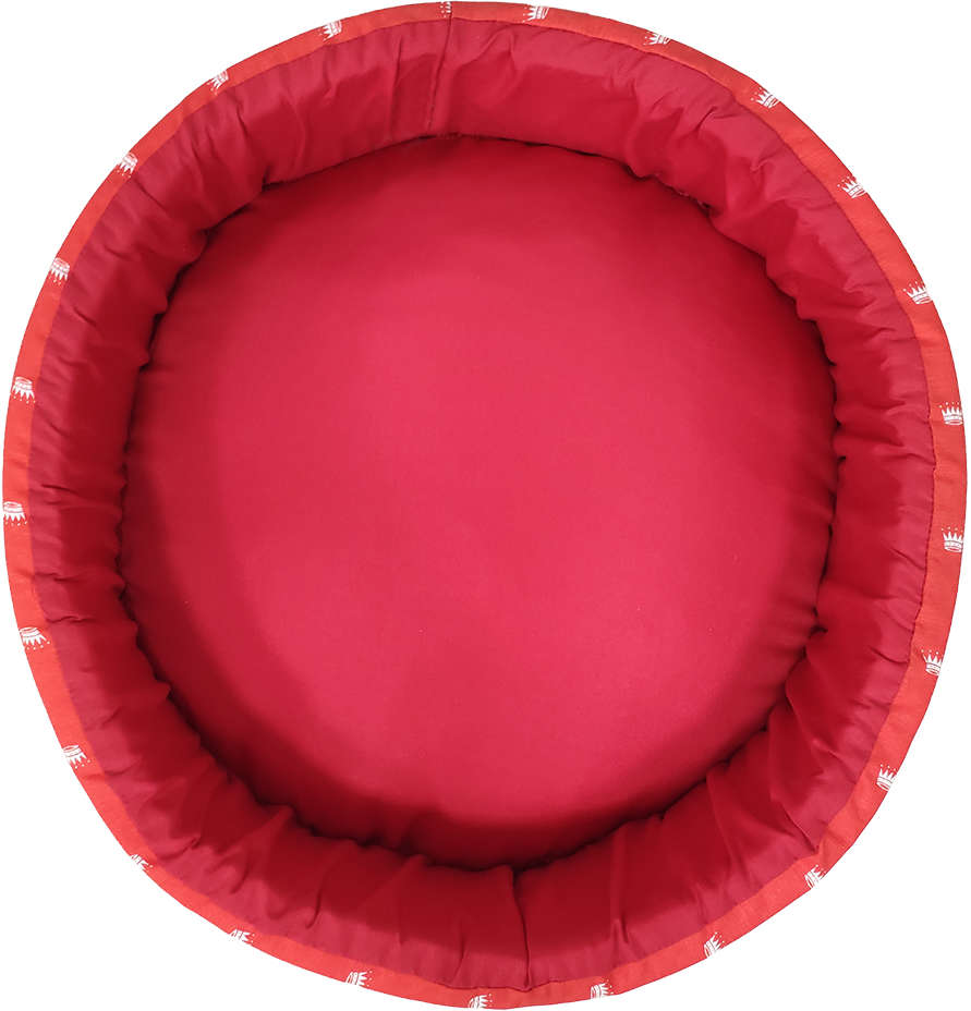 Cama Redonda Royals Vermelha - Tam. P