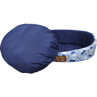 Cama Europa Panda Azul