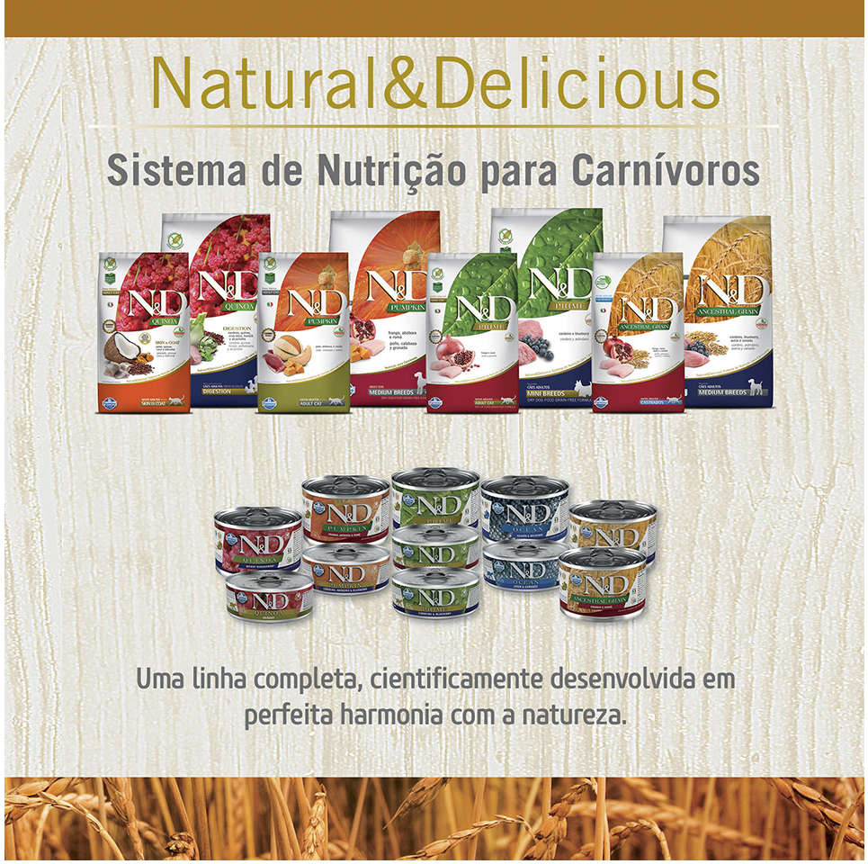 Ração Farmina N&D Ancestral Grain Cordeiro Cães Adultos Raças Grandes - 10,1Kg