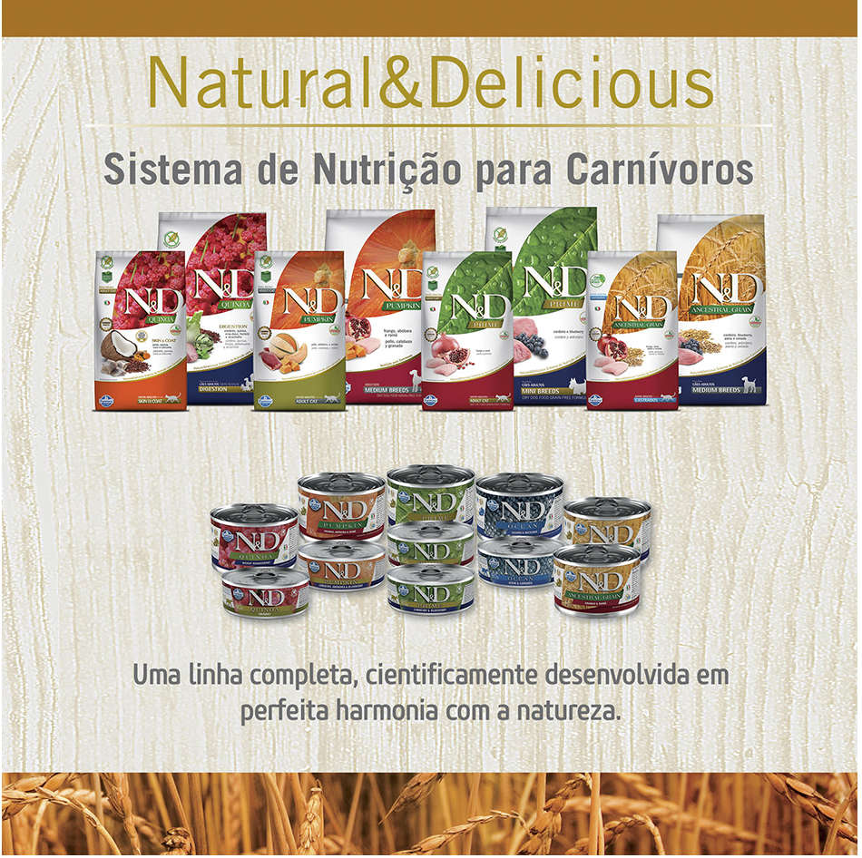 Ração Farmina N&D Ancestral Grain Frango Cães Adultos Raças Pequenas - 2,5Kg