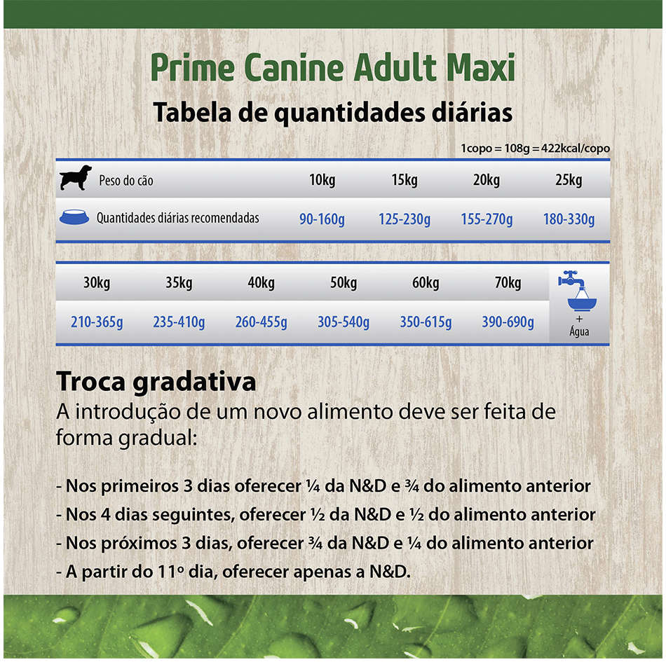 Ração Farmina N&D Prime Frango e Romã Cães Adultos Raças Grandes - 10,1Kg