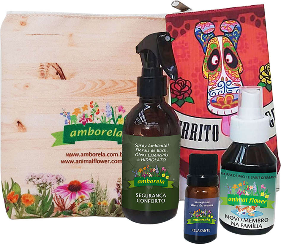 Kit Animal Flower Novo Membro na Família - Kit