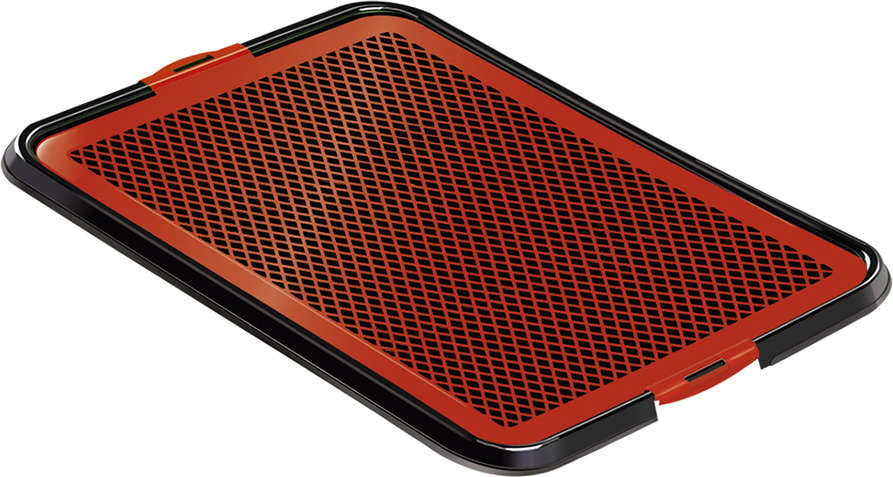 Sanitário Higiênico Pop Xixi Fácil Vermelho - Tam. Único