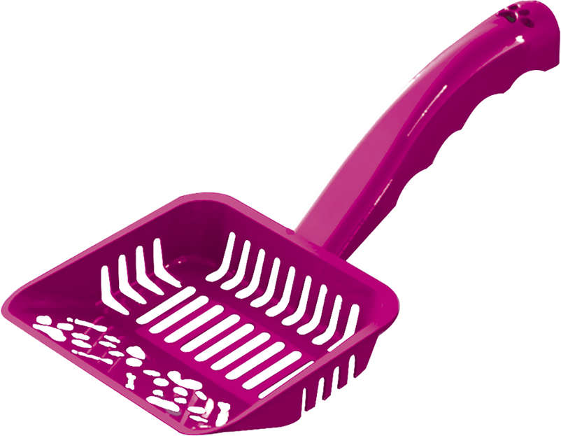 Pá Higiênica Rosa para Gatos - Tam. Único