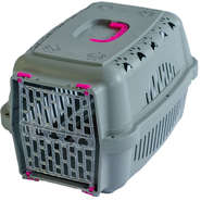 Caixa de Transporte Falcon Neon Elegance Rosa - Tam. 02