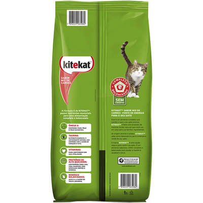 Ração Kitekat Mix de Carnes para Gatos Adultos