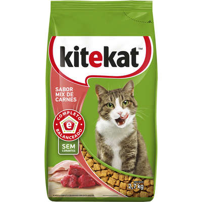 Ração Kitekat Mix de Carnes para Gatos Adultos