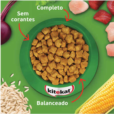 Ração Kitekat Mix de Carnes para Gatos Adultos