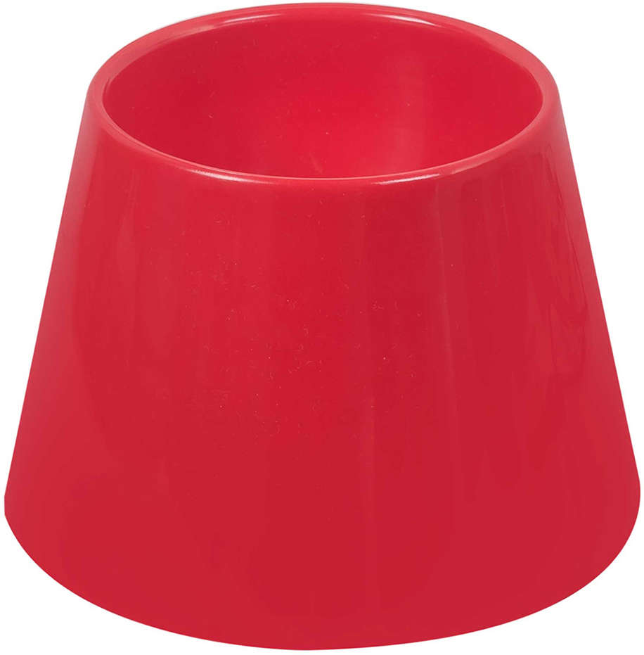 Comedouro e Bebedouro Alto Pet Games Vermelho - 500 mL