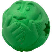 Bola Macaquinho Pet Games com Dispenser de Ração ou Petisco Verde - Tam. G