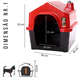 Casa Durahouse Vermelha para Cães