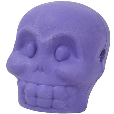 Brinquedo Mordedor Pet Games Caveirinha Soft Lilás