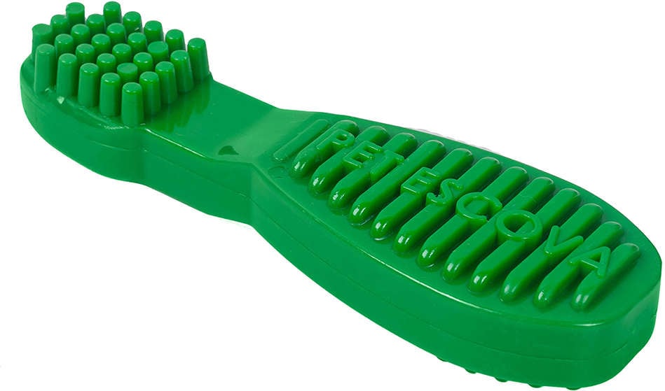 Brinquedo Mordedor Escova Pet Games Verde - Tam. G