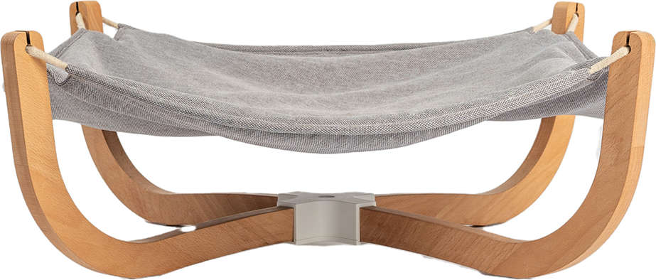 Cama Suspensa Pidan de Madeira - Tam. Único