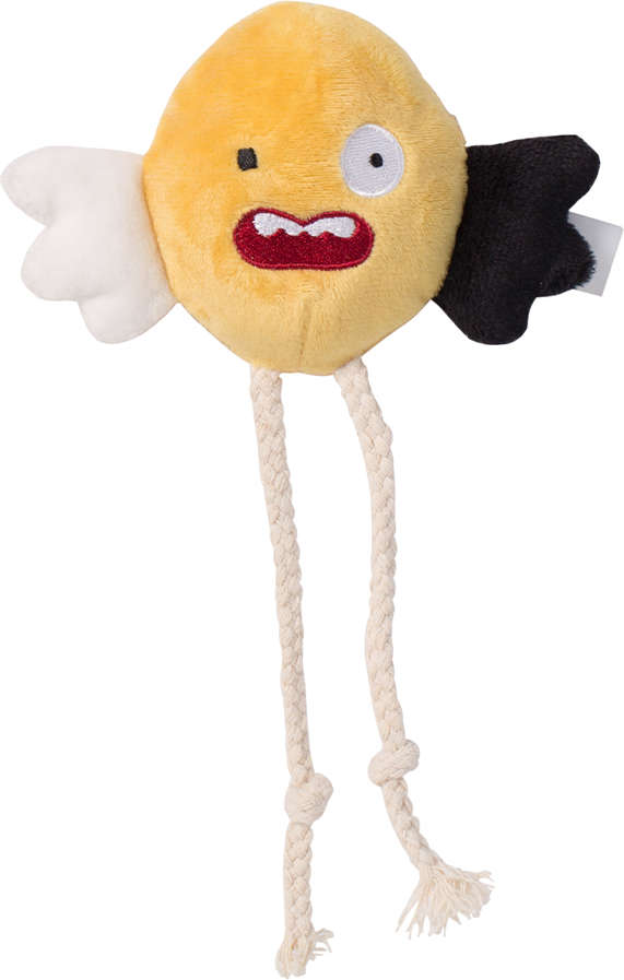 Pelúcia Pidan Little Monster Amarelo para Gatos - Tam. Único