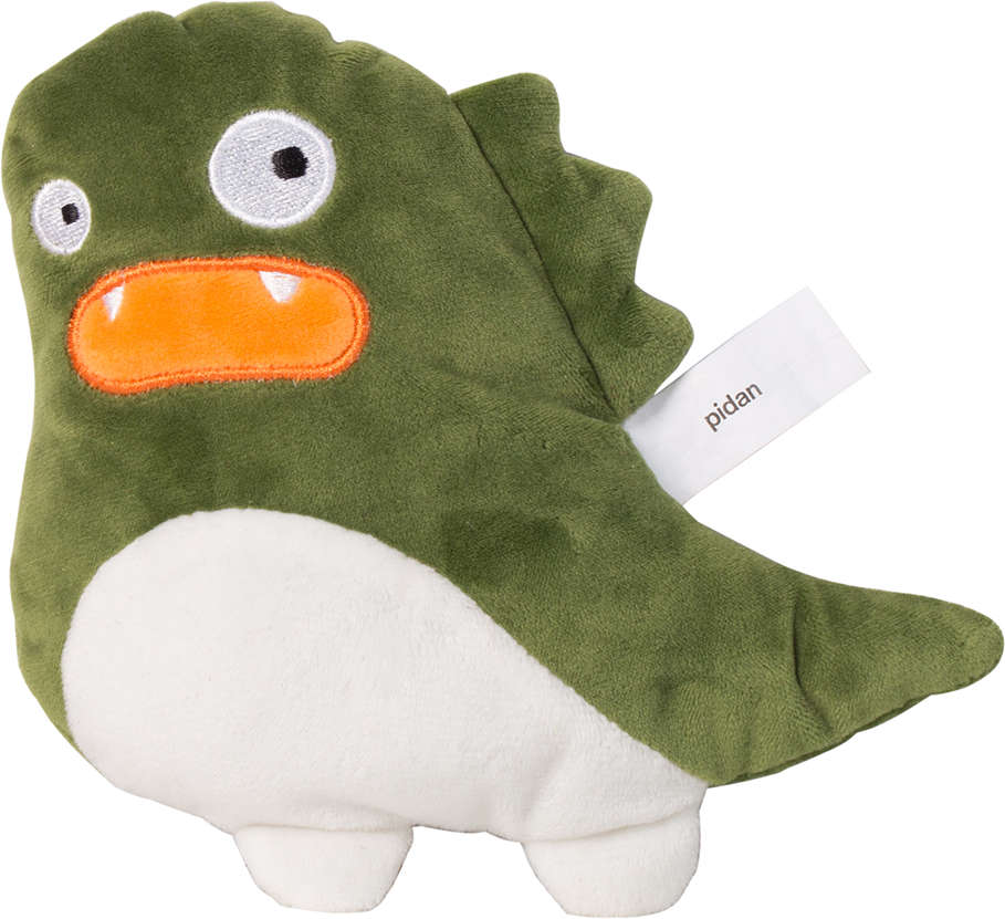 Pelúcia Pidan Little Monster Verde para Gatos - Tam. Único