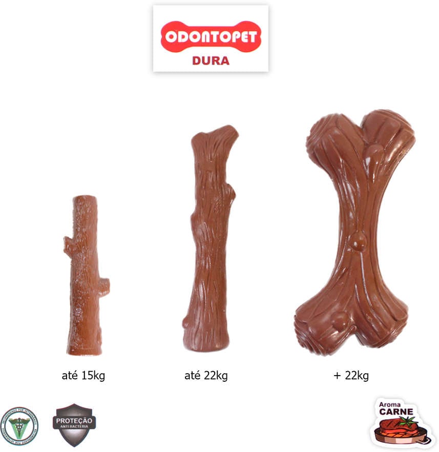 Brinquedo Odontopet Dura Dogwood Nylon para Cães - Tam. Único