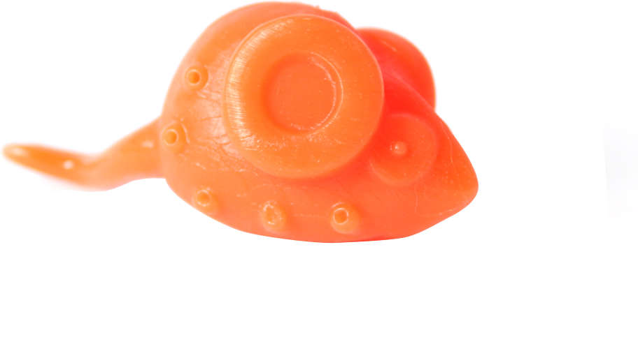 Brinquedo Odontopet Mouse Infused Catnip Laranja para Gatos - Tam. Único